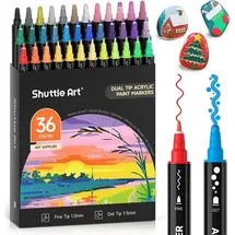 luxuskollektion Acrylmarker Set 36 St. wasserfest