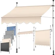 Kesser Klemmmarkise 300 cm beige