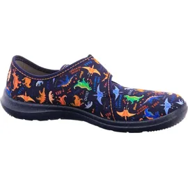 Beck Dinosaurier Slipper Blau 29