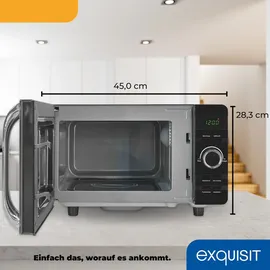 Exquisit MW4020-F-240DIG Schwarz