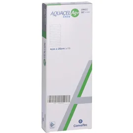 Aquacel Ag + Extra 4 x 20 cm 10 St.