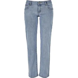 URBAN CLASSICS Straight Fit in tinted lightblue washed | Gr.: 32