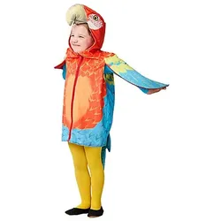 Kinder-Weste "Papagei", bunt