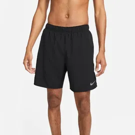 Nike Dri-FIT Challenger 7" 2in1 Laufshorts Herren 010 black/black/black/reflective silv M