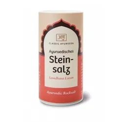 Classic Ayurveda Steinsalz gemahlen im Streuer