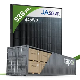 JaSolar JA Solar 465Wp Bifazial Glas-Glas Black Frame Solarmodul