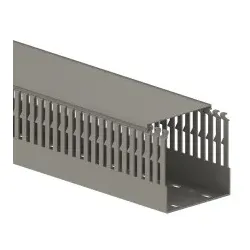 GGK 1699 GGK Verdrahtungskanal VK 100x100-7030, PVC, Unter-/Oberteil, steingrau VK100x100 - 2 Meter