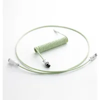 CableMod Pro Coiled Keyboard Cable USB-C zu USB Kabel 1,5 m USB A USB C Mintfarbe (CM-PKCA-CWAW-LGW150LGW-R)