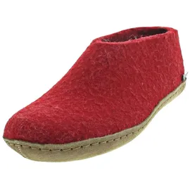 Glerups dk Hausschuh rot 40
