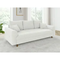 S-style möbel Viggo - Sofa 3 sitzer mit Braun