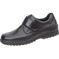 WALDLÄUFER Herren Halbschuhe schwarz, Leder, 2224110/7.0 - Schwarz