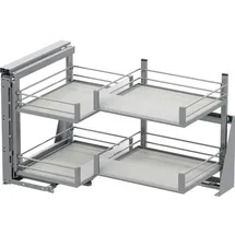 Vauth-Sagel Vauth-Sagel, Eckschrank-Schwenkauszug VS COR Fold Artline KB 900 mm links silber