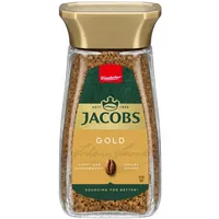 JACOBS Gold Löslicher Kaffee Instantkaffee Instant Kaffee Löskaffee Glas 100 g