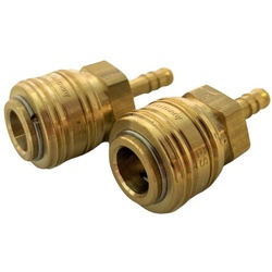 Druckluft Schnellkupplung Messing Druckluftkupplung Tülle 6 mm