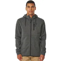 Rip Curl Anti Series Departed Reißverschlusspullover - Charcoal Marle