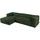Konsimo Ecksofa Ferox ¦ grün ¦ Maße (cm): B: 305 H: 73