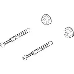 Dornbracht Befestigungssatz Schablon 0517208010090 150x150x1