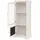 OTTO home Vitrine Linda 60 x 35 x 140 cm Weiß