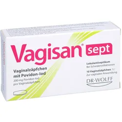 Vagisan sept Vaginalzäpfchen mit Povidon-Iod