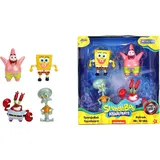 Jada Sponge Bob 4-Pack Figuren 2,5