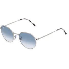 Ray-Ban RB3565 Unisex-Sonnenbrille Vollrand Quadratisch Metall-Gestell, silber