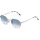 Ray-Ban RB3565 Unisex-Sonnenbrille Vollrand Quadratisch Metall-Gestell, silber