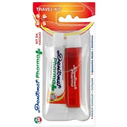 Zahnputz Reiseset Dentonet Zahnbürste+zahncr.25 ml