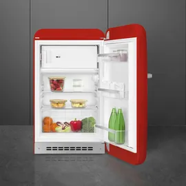 Smeg FAB10RD6 Retro-Kühlschrank (122 l, 970 mm hoch, Rot)