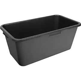 kaiserkraft Mörtelkasten 90 l 1-tlg. Schwarz