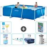 Rechteckiger Frame Pool - 300x200x75 Cm - 7-teilig  S20