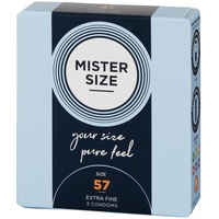 Mister Size Pure Feel Kondome 3 Stk - Klar - 64 mm