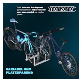 monzana Fahrradständer für 2-6 Fahrräder