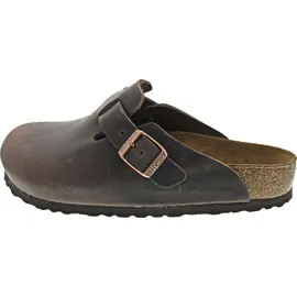 Birkenstock Boston Nubukleder geölt habana 42