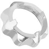 Fleischwolf-Mutter, Edelstahl-Fleischwolf-Teile Haushalts-Fleischwolf-Ersatzmutter für Küchengewinde, Durchmesser 6 cm/2,4 Zoll