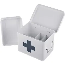 Relaxdays Medizinbox 4 Fächer 1 St.