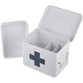 Relaxdays Medizinbox 4 Fächer 1 St.