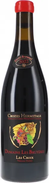 Crozes Hermitage rouge, Les Croix, Vieilles Vignes Les Bruyères 2022 BIO