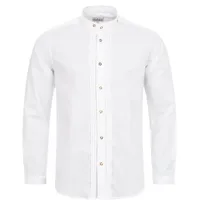 Nübler Trachtenhemd Trachtenhemd Langarm Johann in Weiß von Nübler XXL