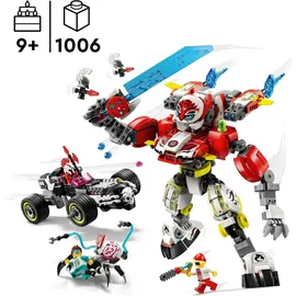 LEGO DREAMZzz Coopers Tiger-Mech und Zero's Hot Rod Auto