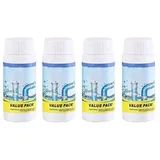 Vollstern Abflussreiniger,Gluschwein/Glühschwein Abflussreiniger,Vollstern Rohrreiniger,Value Pack Rohrreiniger,Hochwirksamer Rohrreinigers mit Aktivschaum für Küche,Bad,Toilette&Balkon (4)