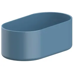 Megabad Silver Age System Duschablage 0925360019, Accessoires, pastellblau