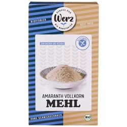 Werz Amaranth Vollkornmehl glutenfrei 500 g