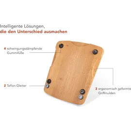eVendix Gleitbrett für Thermomix TM6 braun