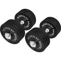 Bad Company Guss Kurzhantel-Set 85Kg (2x42,5) Hantelscheiben Hantelset
