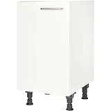 Nobilia Spülenschrank Flash 45 x 58,3 x 87 cm Weiß