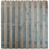 Andrewex Bohlenzaun KDI 180 x 180 cm grau