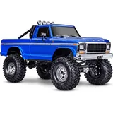 Traxxas TRX-4 Ford F150 High-Trail 1/10 Crawler RTR Blau ohne Akku und Ladegerät (RTR Ready-to-Run)