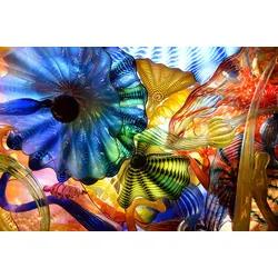 Fototapete PAPERMOON "Abstrakt", bunt, B:2,50m L:1,86m, Vlies, Tapeten