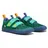 Paradisvogel Klettschuh Grün - Kid's Barfußschuh - 22
