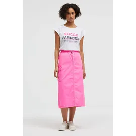 Soccx Midirock Damen Pink 46